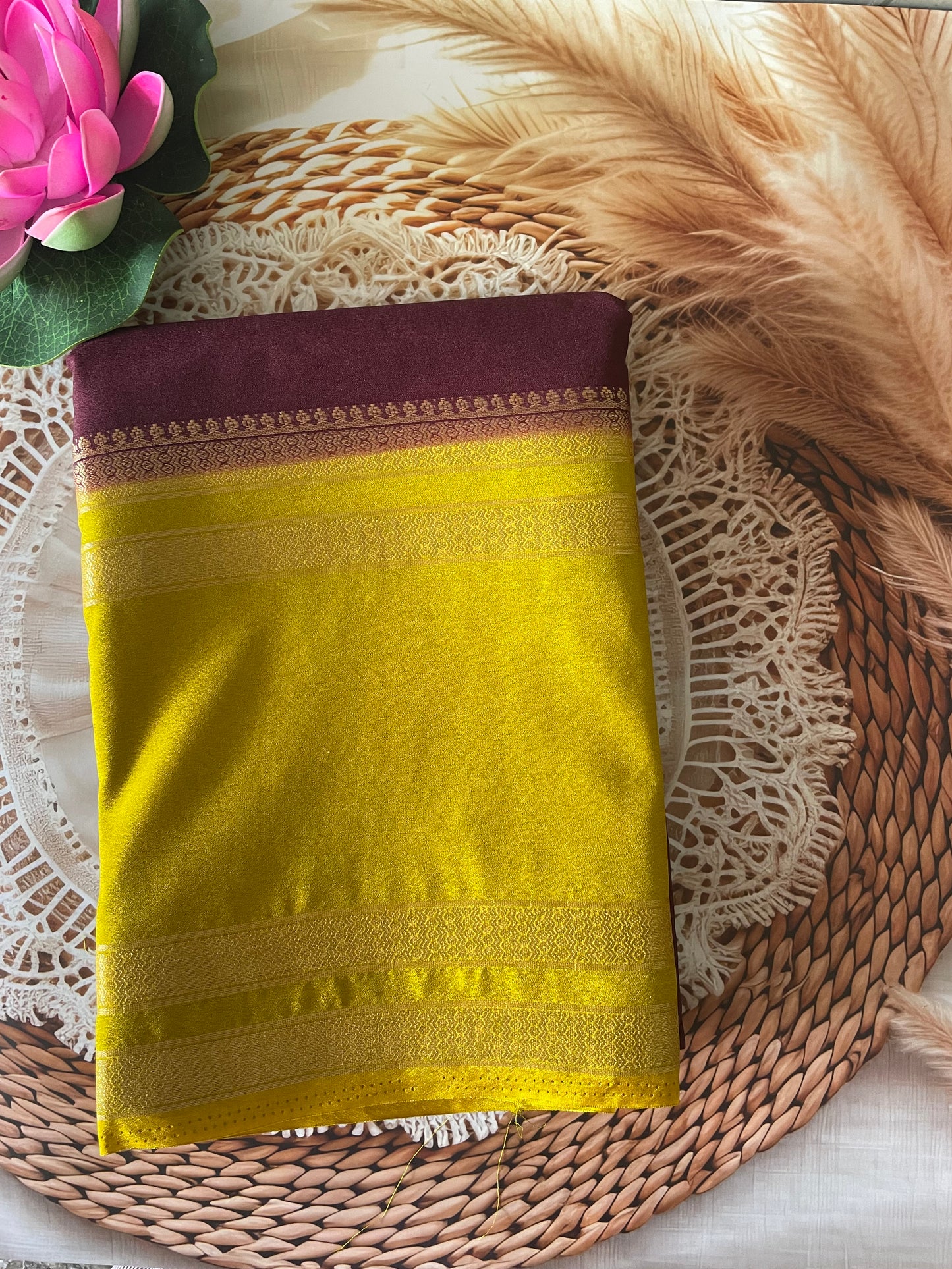 SEMI MYSORE SILK-035